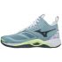 WAVE MOMENTUM 2 MID / Stone Blue/Stratified Sea/Neo Lime /