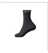 Ponožky Long čierne 3 páry S (30-34) čierna