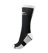 Ponožky Fut training čiernobiele univerzálna veľkosť