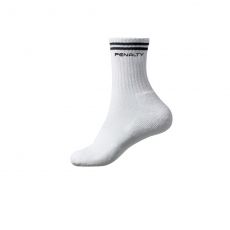 Ponožky LONG STRIPE biele- 3 páry