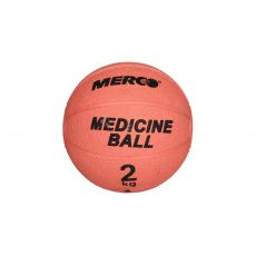 Single gumová, medicinbalová lopta oranžová 2kg