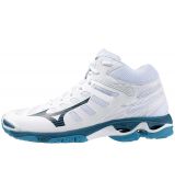 WAVE VOLTAGE MID / White/Sailor Blue/Silver /