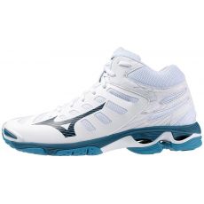 WAVE VOLTAGE MID / White/Sailor Blue/Silver /